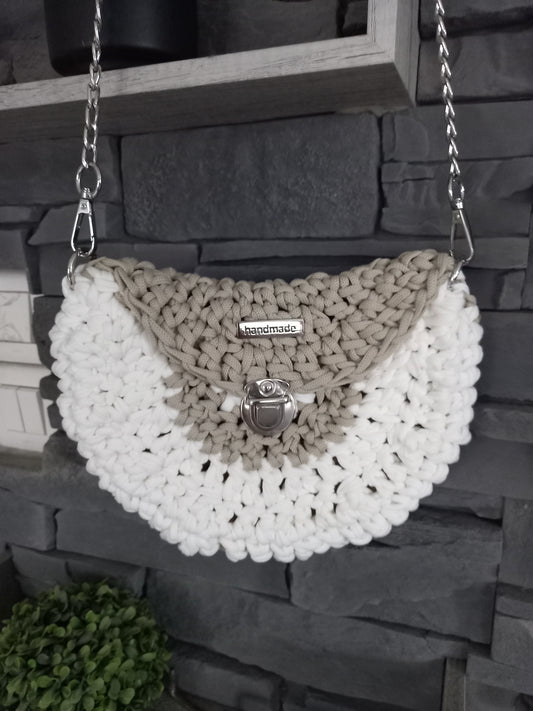 Sac demi lune coton